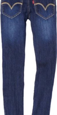 Levi's Girls 7-16 Regs 2702 Denim Legging, Extreme Eagle, 10