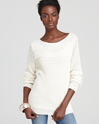 What could be sweeter than a cozy Joie sweater? This lovable linen loose knit is the ideal addition to your winter wardrobe. What could be sweeter than a cozy Joie sweater? This lovable linen loose knit is the ideal addition to your winter wardrobe.