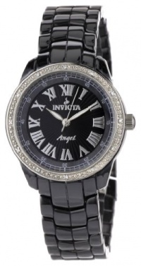Invicta Women's 0725 Angel Collection Diamond-Accented Ceramic Watch Invicta Women's 0725 Angel Collection Diamond-Accented Ceramic Watch