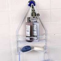 Zenith Shower Head Caddy, White Zenith Shower Head Caddy, White