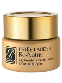 Does your skin need special handling? Is your skin especially dry or delicate? Then discover Re-Nutriv, the science of gentle, effective skincare. Deeply luxurious, unquestionably effective. Experience the nurturing. Lightweight Re-Nutriv Creme has everything dry skin wants in a moisturizing creme - only lighter. Softens and smooths surface skin under makeup or on its own. Helps reduce the look of fine lines and wrinkles. 1.7 oz. Does your skin need special handling? Is your skin especially dry or delicate? Then discover Re-Nutriv, the science of gentle, effective skincare. Deeply luxurious, unquestionably effective. Experience the nurturing. Lightweight Re-Nutriv Creme has everything dry skin wants in a moisturizing creme - only lighter. Softens and smooths surface skin under makeup or on its own. Helps reduce the look of fine lines and wrinkles. 1.7 oz.