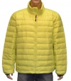 RLX Polo Ralph Lauren Puffy Down Quilted Ski Jacket Neon Yellow