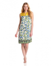 Jones New York Women's Front V-Slit Shift Dress, Celestial Multi, 12 Jones New York Women's Front V-Slit Shift Dress, Celestial Multi, 12
