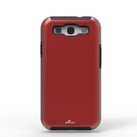 Acase ACS-01PCSLSGS3RD-AS Superleggera PRO Hybrid Case for Samsung Galaxy S III - 1 Pack - Retail Packaging - Red Acase ACS-01PCSLSGS3RD-AS Superleggera PRO Hybrid Case for Samsung Galaxy S III - 1 Pack - Retail Packaging - Red