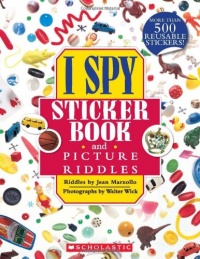 I Spy Sticker Book and Picture Riddles I Spy Sticker Book and Picture Riddles