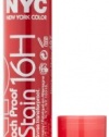 New York Color Smooch Proof Lip Stain, Rock On Ruby, 0.1 Fluid Ounce