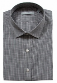 Michael Kors Non-Iron Dress Shirt - Black Check Michael Kors Non-Iron Dress Shirt - Black Check