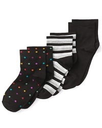 In solids, stripes and dots, HUE body socks feature a slightly higher rise than traditional ankle socks. In solids, stripes and dots, HUE body socks feature a slightly higher rise than traditional ankle socks.