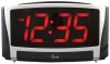 Equity by La Crosse 30037 Jumbo 1.8-Inch LED Alarm Clock