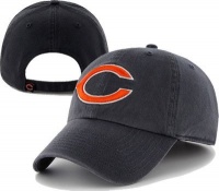 NFL Chicago Bears Clean Up Adjustable Hat, Navy, One Size Fits All Fits All NFL Chicago Bears Clean Up Adjustable Hat, Navy, One Size Fits All Fits All