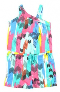 Baby Phat - Kids Girls 2-6X Printed Knit Romper, Waterfall, 6X Baby Phat - Kids Girls 2-6X Printed Knit Romper, Waterfall, 6X