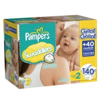 Pampers Swaddlers Diapers Size 2 Giant Pack 140 Count Pampers Swaddlers Diapers Size 2 Giant Pack 140 Count