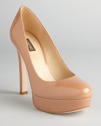 A classic pump from Joan & David-an ever-so-lightly curved heel adds a faint retro feel. Pair this staple shoe with flared pants for a '70s look. A classic pump from Joan & David-an ever-so-lightly curved heel adds a faint retro feel. Pair this staple shoe with flared pants for a '70s look.