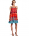 Calvin Klein Jeans Women's Square Ikat Print Dress