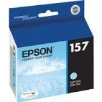 Epson UltraChrome K3 157 Inkjet Cartridge (Light Cyan) (T157520)