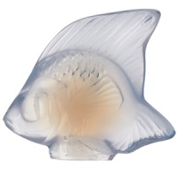 Originally designed by Rene Lalique in 1913, this colorful little creature is playful and charming, a whimsical accent for the desk or a shelf. Originally designed by Rene Lalique in 1913, this colorful little creature is playful and charming, a whimsical accent for the desk or a shelf.