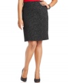 Dress to impress at the office with Style&co.'s plus size pencil skirt-- it's an Everyday Value!