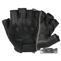 Damascus D22S Leather Driving Gloves Half-Finger Unlined, Large Damascus D22S Leather Driving Gloves Half-Finger Unlined, Large