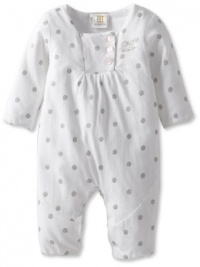 ABSORBA Baby-Girls Newborn Love Coverall, White, 3-6 Months ABSORBA Baby-Girls Newborn Love Coverall, White, 3-6 Months