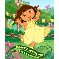 Dora the Explorer Dance with Me Fleece Dora the Explorer Dance with Me Fleece