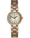 Fossil Women's ES2742 Evelyn White Dial Watch