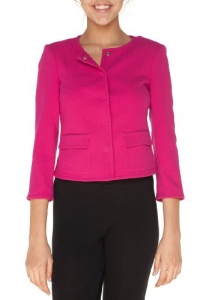 Armani Collezioni Pink Virgin Wool Jacket, 12, Pink Armani Collezioni Pink Virgin Wool Jacket, 12, Pink