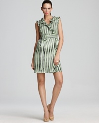 kate spade new york Aubrey Patio Check Printed Wrap Dress kate spade new york Aubrey Patio Check Printed Wrap Dress