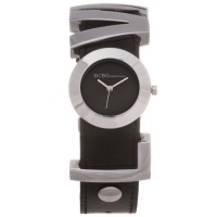 BCBGeneration Women's GL4163 Fashion L.O.V.E. Logo Strap Analog Black Watch BCBGeneration Women's GL4163 Fashion L.O.V.E. Logo Strap Analog Black Watch