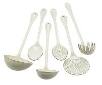BlissHome Nigella Lawson's Living Kitchen Utensil, Cream, Set of 6 BlissHome Nigella Lawson's Living Kitchen Utensil, Cream, Set of 6