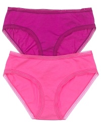 A basic bikini with wide sides and pretty lace trim along legs and waist. Style #856138 A basic bikini with wide sides and pretty lace trim along legs and waist. Style #856138
