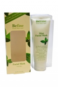 Befine Facial Mask with Mint for Women, 4 Ounce