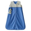 HALO SleepSack Applique Micro-Fleece Wearable Blanket, Blue, Medium