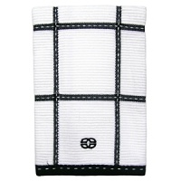 Absorbent 100% cotton towels are at once durable and soft. Treated with an anti-microbial agent that inhibits the growth of odors and mildew, Calphalon's terry towels withstand the test of time. Absorbent 100% cotton towels are at once durable and soft. Treated with an anti-microbial agent that inhibits the growth of odors and mildew, Calphalon's terry towels withstand the test of time.