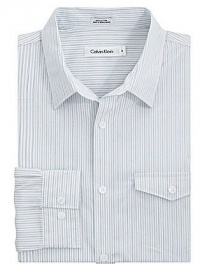 Calvin Klein Sportswear Men's Longsleeve Stripe Dobby Shirt Calvin Klein Sportswear Men's Longsleeve Stripe Dobby Shirt