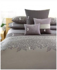 Calvin Klein Madeira Azuki Jagged Grid European Sham Calvin Klein Madeira Azuki Jagged Grid European Sham
