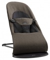 BABYBJORN Bouncer Balance Soft Organic, Black/Brown