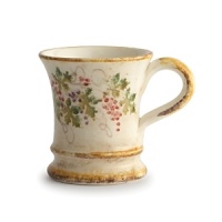 Adorned with hand-painted grape vines for rustic, old world appeal, the Amorini collection evokes the warmth and splendor of a Tuscan vineyard and brings aged charm into your home. Adorned with hand-painted grape vines for rustic, old world appeal, the Amorini collection evokes the warmth and splendor of a Tuscan vineyard and brings aged charm into your home.