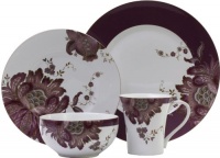 222 Fifth Eliza 16-Piece Dinnerware Set, Lavender 222 Fifth Eliza 16-Piece Dinnerware Set, Lavender