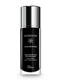 Powerful night concentrate helps reverse the chain reaction at the origin of melanin production to brighten the skin and correct and prevent the appearance of dark spots. 1.7 oz. Powerful night concentrate helps reverse the chain reaction at the origin of melanin production to brighten the skin and correct and prevent the appearance of dark spots. 1.7 oz.
