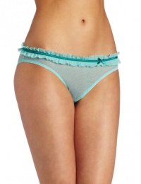 b.tempt'd by Wacoal Women's Sweet Seduction Bikini, Aqua Sky/Teal Blue, Medium b.tempt'd by Wacoal Women's Sweet Seduction Bikini, Aqua Sky/Teal Blue, Medium