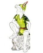 Let your imagination take flight, off to Neverland! Capturing all the fun and mischief of the boy who refused to grown up, Swarovski's Peter Pan figurine is something kids and adults of all ages will treasure.