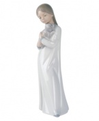 A comforting display of reciprocated love, this timeless figurine is handcrafted of smooth porcelain and offers the perfect gift for someone special.