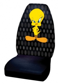 Tweety Attitude Universal-Fit Bucket Seat Cover Tweety Attitude Universal-Fit Bucket Seat Cover
