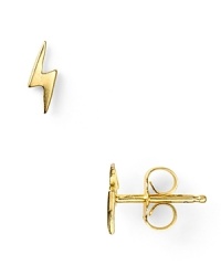 They may be mini, but Dogeared's lighting bolt earrings will electrify your lobes. The sharp studs supercharge your most laid-back ensembles with striking shine. They may be mini, but Dogeared's lighting bolt earrings will electrify your lobes. The sharp studs supercharge your most laid-back ensembles with striking shine.