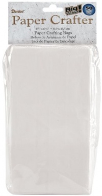 Big Value White Paper Crafting Bags 40/pk Big Value White Paper Crafting Bags 40/pk