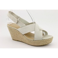 Easy Spirit Valene Open Toe Wedge Sandals Shoes Beige Womens New/Display Easy Spirit Valene Open Toe Wedge Sandals Shoes Beige Womens New/Display