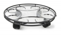 Plastec SC14SL Deluxe Saucer Caddy, 14-Inch, Slate Plastec SC14SL Deluxe Saucer Caddy, 14-Inch, Slate