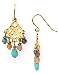 Put on the global glamour with this pair of beaded chandelier earrings from Lauren Ralph Lauren, sure to add an eclectic finish to every outfit. Put on the global glamour with this pair of beaded chandelier earrings from Lauren Ralph Lauren, sure to add an eclectic finish to every outfit.