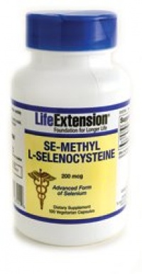 Life Extension Se-Methyl L-Selenocysteine Vegetarian Capsules, 200 Mcg, 100 Count Life Extension Se-Methyl L-Selenocysteine Vegetarian Capsules, 200 Mcg, 100 Count