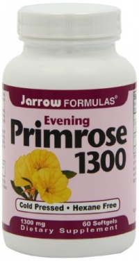 Jarrow Formulas Primrose Oil, 1300 Mg, 60 Count
